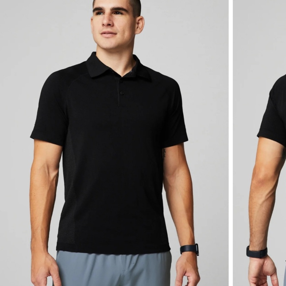 Fabletics THE TRAINING DAY POLO size large